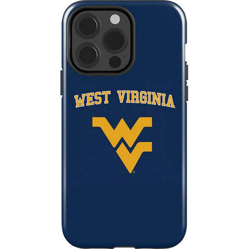 West Virginia University Est 1867 iPhone 15 Pro Impact Case